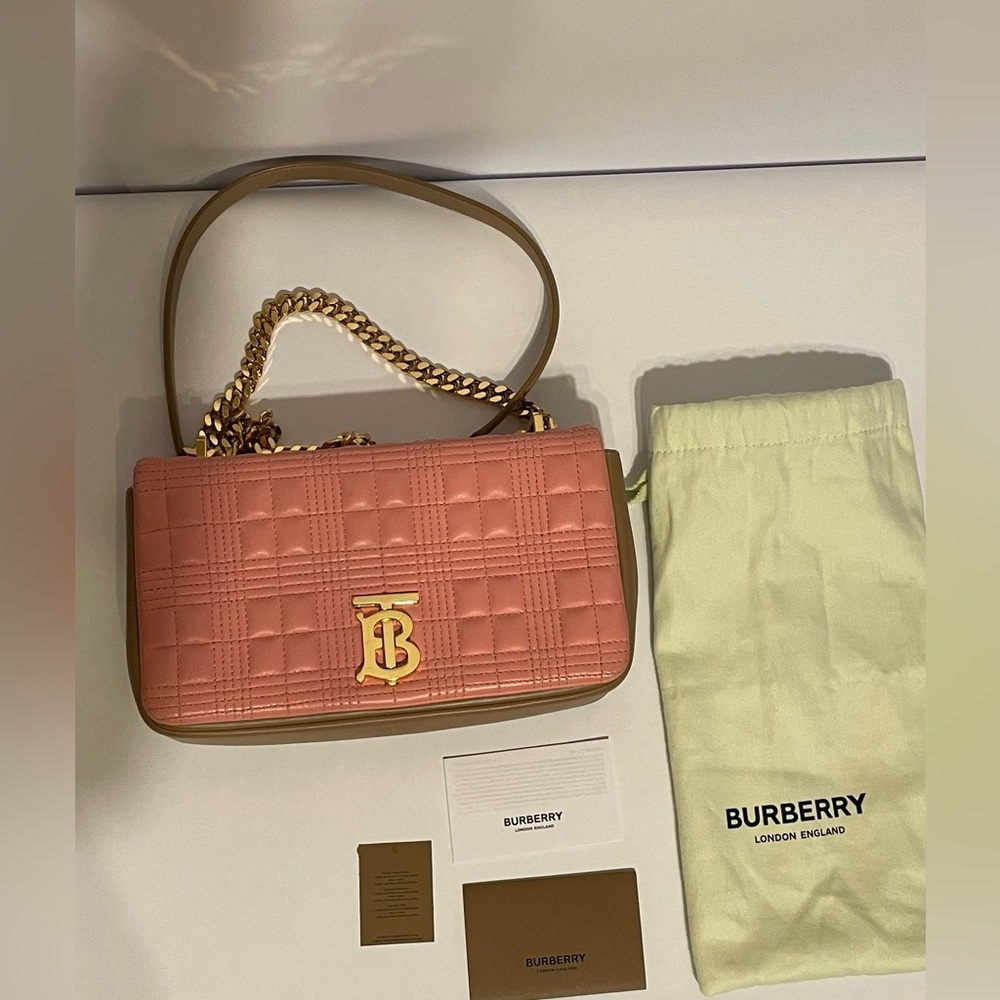 Authentic small Burberry Lola bag